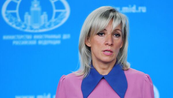 Трансляция брифинга официального представителя МИД Марии Захаровой - Sputnik Грузия