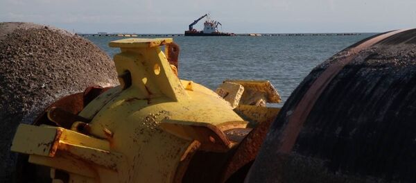 ანაკლიის პორტის მშენებლობა ანაკლიის პორტის მშენებლობა - Sputnik საქართველო