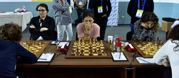 ქალთა ნაკრები ჭადრაკში ბათუმის ოლიმპიადაზე ქალთა ნაკრები ჭადრაკში ბათუმის ოლიმპიადაზე - Sputnik საქართველო