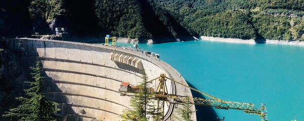 Плотина Ингури ГЭС  - Sputnik Грузия