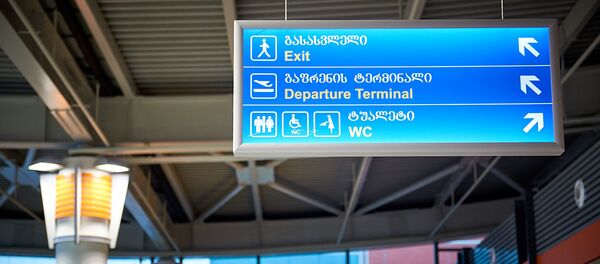 Тбилисский международный аэропорт - терминал прибытия - Sputnik Грузия