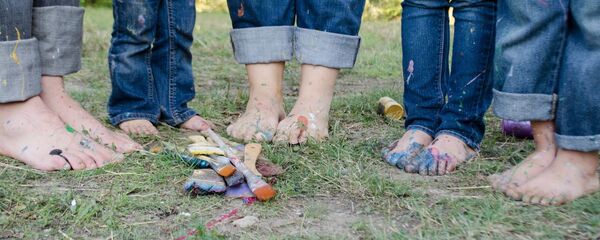 ფეხშიშველი ბავშვები  - Sputnik საქართველო