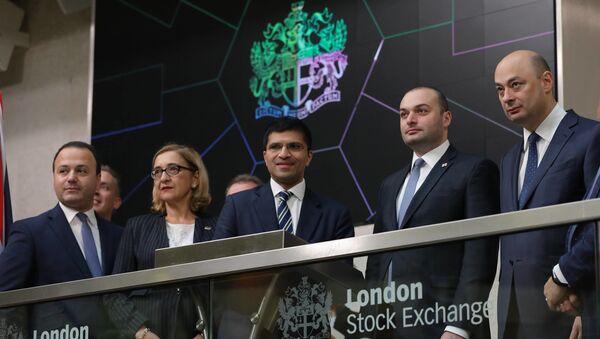 Мамука Бахтадзе на Лондонской фондовой бирже - Sputnik Грузия