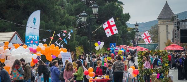 Ярмарка на празднике Мцхетоба-Светицховлоба - Sputnik Грузия