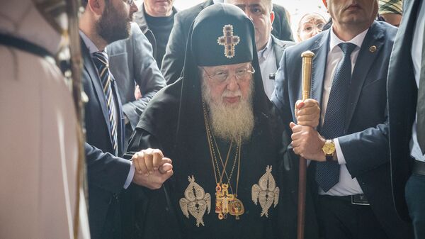 Католикос-Патриарх всея Грузии Илия II на празднике Мцхетоба-Светицховлоба - Sputnik Грузия
