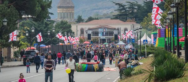 სვეტიცხოვლობა მცხეთაში სვეტიცხოვლობა მცხეთაში - Sputnik საქართველო