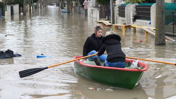 Наводнение в Париже - Sputnik Грузия