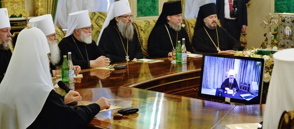 რუსეთის მართლმადიდებელი ეკლესიის წმინდა სინოდი რუსეთის მართლმადიდებელი ეკლესიის წმინდა სინოდი - Sputnik საქართველო