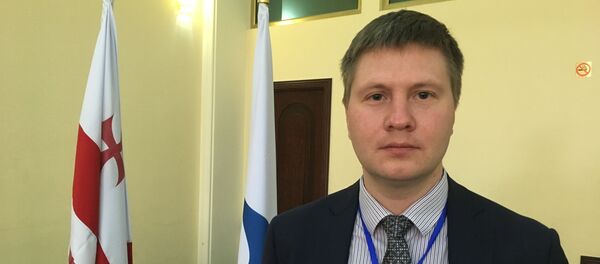 Исполнительный директор Ассоциации малых и средних экспортеров ЕАЭС Юрий Шурыгин - Sputnik Грузия