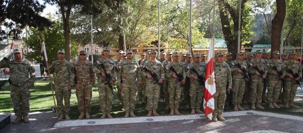 Грузинские военные в Афганистане - Sputnik Грузия