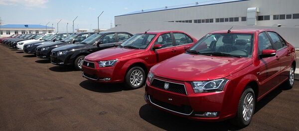 აზერბაიჯანში გამოშვებული Khazar SD-ის მარკის ავტომობილები - Sputnik საქართველო