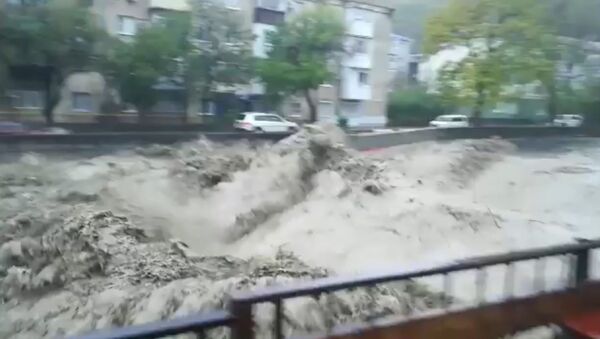 Наводнение в Туапсе: страшные кадры очевидцев - Sputnik Грузия