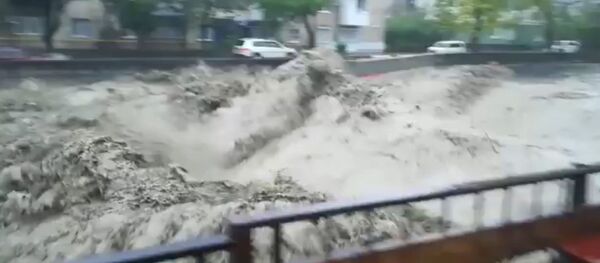 წყალდიდობა ტუაფსეში - Sputnik საქართველო