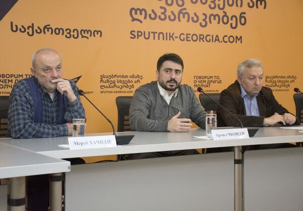 Круглый стол на тему Грузия на пороге последних прямых выборов президента - Sputnik Грузия