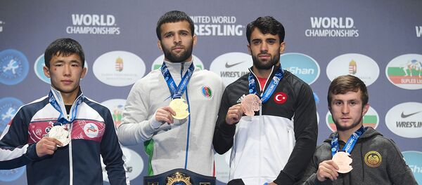 ბერძნულ-რომაული სტილით მოჭიდავეების დაჯილდოება ბუდაპეშტში - Sputnik საქართველო