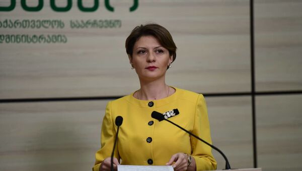 Анна Микеладзе, спикер ЦИК - Sputnik Грузия