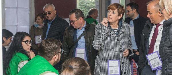 დამკვირვებლები საპარლამენტო არჩევნებზე დამკვირვებლები საპარლამენტო არჩევნებზე - Sputnik საქართველო