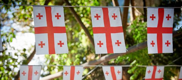 Грузинские флаги - Sputnik Грузия