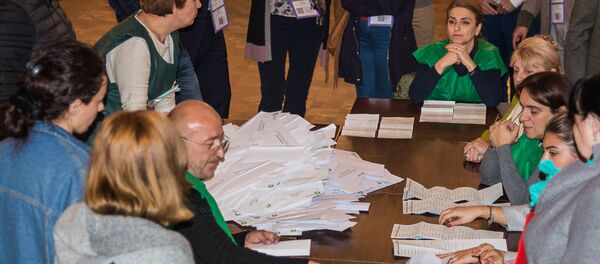 Подсчет голосов, выборы 2018 - Sputnik Грузия