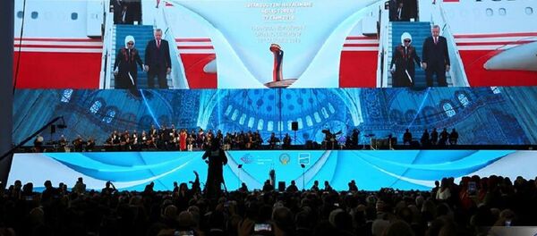 На церемонии открытия нового аэропорта в Стамбуле - Sputnik Грузия