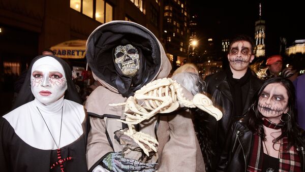 Парад по случаю Хэллоуина в Нью-Йорке - Sputnik Грузия