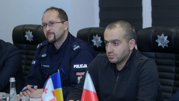 Полицейский атташе посольства Грузии в Польше Георгий Гамсахурдия - Sputnik Грузия