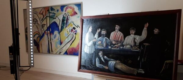 ნიკო ფიროსმანის ნამუშევრები ნიკო ფიროსმანის ნამუშევრები - Sputnik საქართველო