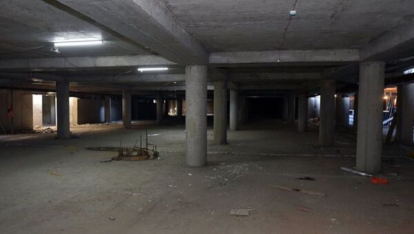 Подземная парковка под площадью Орбелиани - Sputnik Грузия