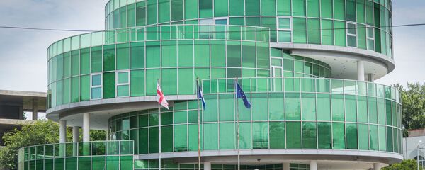 Прозрачный полицейский участок в Тбилиси - Sputnik Грузия