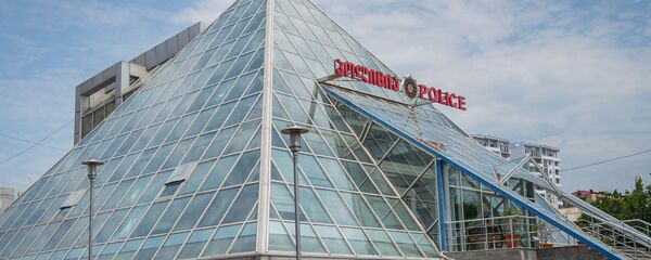 Прозрачный полицейский участок в Тбилиси - Sputnik Грузия