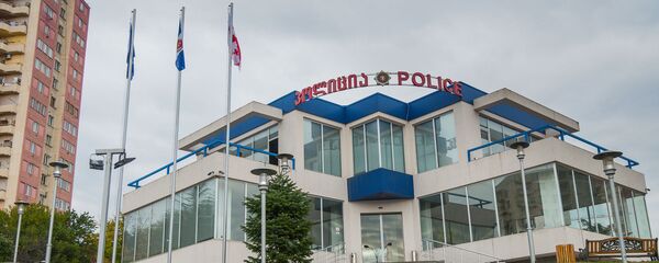 Прозрачный полицейский участок в Тбилиси - Sputnik Грузия