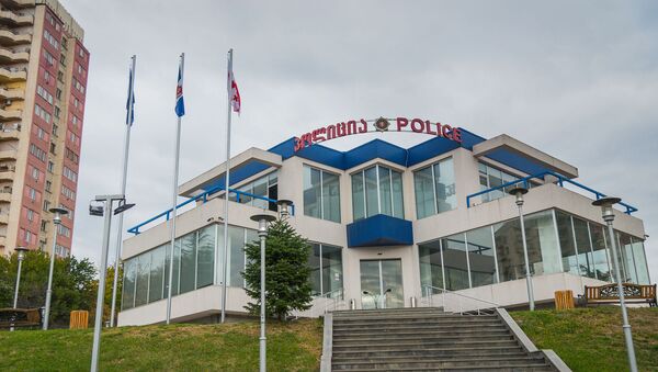 Прозрачный полицейский участок в Тбилиси - Sputnik Грузия