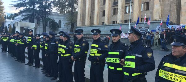 საპროტესტო აქცია რუსთაველზე - Sputnik საქართველო