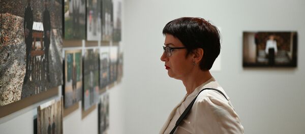 ფოტოგამოფენაზე ფოტოგამოფენაზე - Sputnik საქართველო