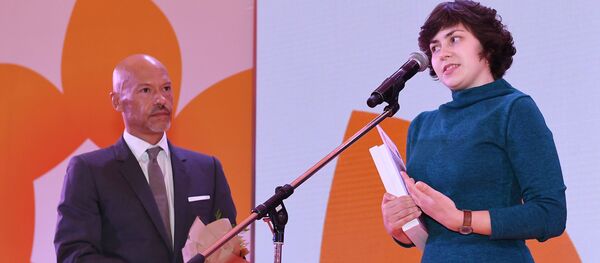 Открытие выставки победителей IV международного конкурса имени А. Стенина - Sputnik Грузия