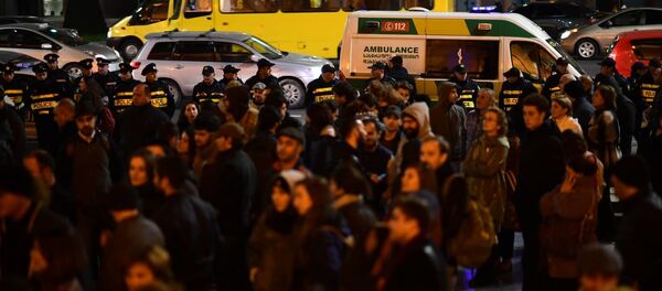 ზაზა სარალიძის საპროტესტო აქცია - Sputnik საქართველო