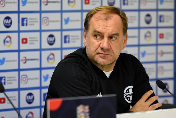 Сборная Грузии по футболу – стоп-кадр до полуфинала Лиги наций УЕФА - Sputnik Грузия