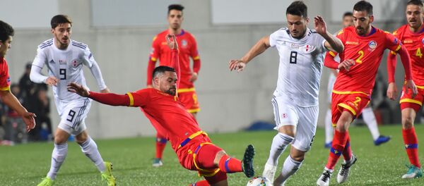 მატჩი საქართველოსა და ანდორას შორის მატჩი საქართველოსა და ანდორას შორის - Sputnik საქართველო