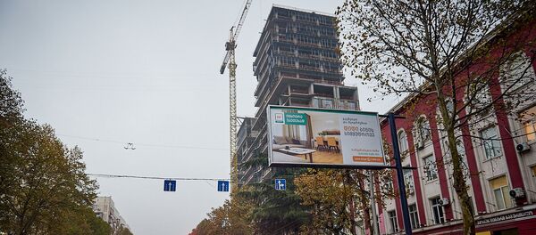 Строительство новых жилых домов в столице Грузии в районе Сабуртало - Sputnik Грузия