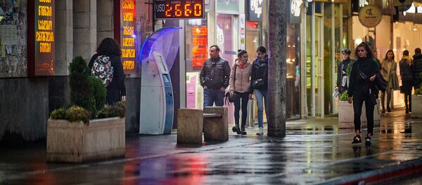 Обменный пункт на улице Пекина в Сабуртало - Sputnik Грузия