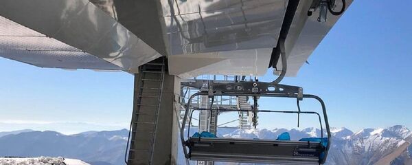 საბაგირო გუდაურში საბაგირო გუდაურში - Sputnik საქართველო