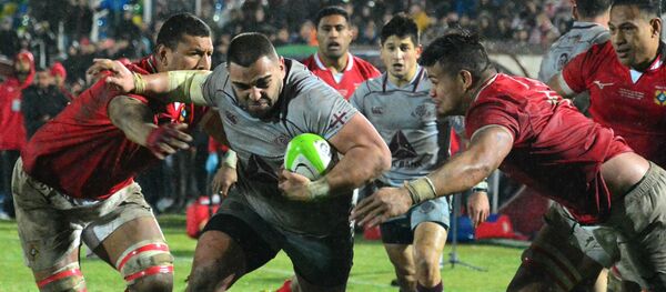 Матч между сборными Грузии и Тонга по регби - Sputnik Грузия