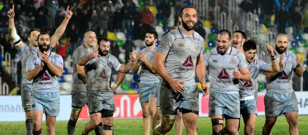 Матч между сборными Грузии и Тонга по регби Матч между сборными Грузии и Тонга по регби - Sputnik Грузия