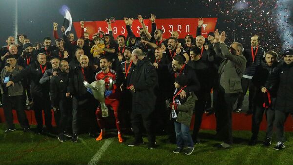 Футбольный клуб Торпедо Кутаиси стал обладателем Кубка Грузии по футболу - Sputnik Грузия