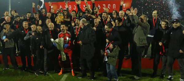 Футбольный клуб Торпедо Кутаиси стал обладателем Кубка Грузии по футболу - Sputnik Грузия