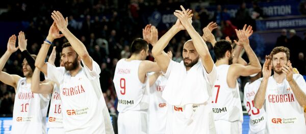 Матч между сборными Грузии и Израиля по баскетболу - Sputnik Грузия