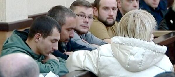 საქართველოში დაკავებული უკრაინის მოქალაქეები სასამართლო დარბაზში - Sputnik საქართველო