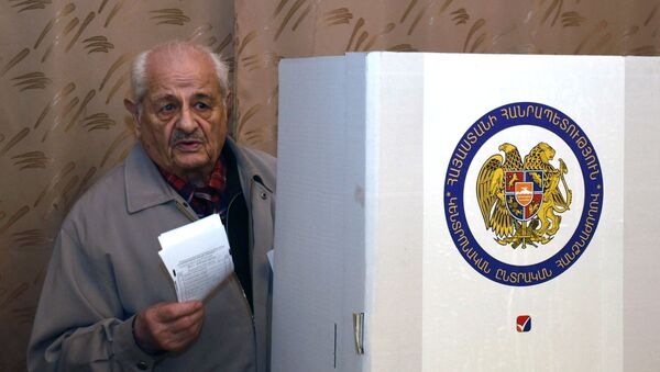 Парламентские выборы в Армении - Sputnik Грузия