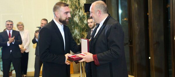 გურამ კაშია და გიორგი მარგველაშვილი გურამ კაშია და გიორგი მარგველაშვილი - Sputnik საქართველო