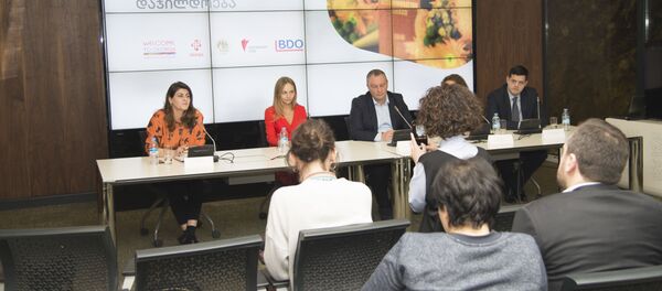 ქართული ტურიზმის და სტუმართმოყვარეობის სფეროში ეროვნული ცერემონია Welcome to Georgia!-ის დაჯილდოებისადმი მიძღვნილი პრესკონფერენცია

 - Sputnik საქართველო